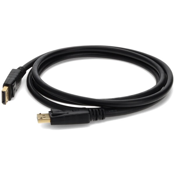 Add-On Addon Of 6Ft Displayport Male To Male Black Cable, PK5 DISPLAYPORT6F-5PK - main